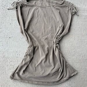 Elegant Taupe Women's Top